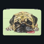 Protection iPad Mini Couleurs personnalisées Couvre-air iPad amusant av<br><div class="desc">Couleurs personnalisées Fun iPad Air Cover - Fatigué Mops Dog - Peinture - Choisissez / Ajouter Votre Unique Texte / Nom / Couleur / Police / Taille / Éléments - Faites votre cadeau spécial - Redimensionnez et déplacez ou supprimez et ajoutez des éléments / du texte avec outil de personnalisation...</div>