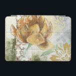 Protection iPad Mini Design Fresque décoratif avec Fleur Globe<br><div class="desc">Cette fresque décorée par Megan Meagher présente une fleur du globe. Un arrière - plan abstrait entoure la fleur,  créant une ambiance surréaliste qui contraste avec la fleur réaliste.</div>