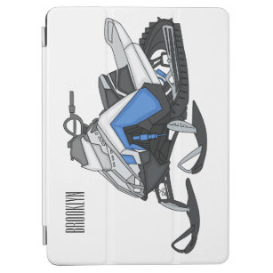 Protection iPad Air Illustration de motoneige