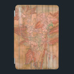Protection iPad Mini Impression florale orange moderne sur Arrière - pl<br><div class="desc">Création originale de Jennifer Goldberger,  cette impression florale orange moderne est posée sur un arrière - plan strippé. Les fleurs se mélangent presque à l'arrière - plan. Laissez-le se fondre dans le reste de votre maison en l'achetant aujourd'hui!</div>