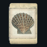 Protection iPad Mini Les Créatures marines au bord de l'eau<br><div class="desc">Vivez-vous loin de la plage ? Pas de problème ! Profitez de ce panneau d'art nautique de coquillages pour vous projeter sur une plage paisible par beau temps. Obtenez ce panneau de coquillage encadré sur votre prochain produit Zazzle.</div>