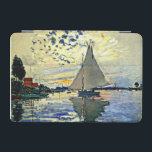 Protection iPad Mini Monet - Voilier au Petit Gennevilliers,<br><div class="desc">Claude Monet peinture,  Voilier au Petit Gennevilliers</div>