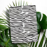 Protection iPad Mini Motif d'impression Zebra Couverture iPad noir et b<br><div class="desc">Un capot super pour iPad motif en noir et blanc avec espace pour vos initiales</div>