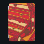 Protection iPad Mini Panneaux orange Abstraits<br><div class="desc">Un rêve surréaliste,  ces panneaux orange abstraits aux couleurs vives ressemblent à de la cire fondue qui coule à travers une toile. Création de Jennifer Goldberger,  cette oeuvre est extraordinaire dans son utilisation imaginative de la couleur et des lignes. Commandez les vôtres dès aujourd'hui !</div>