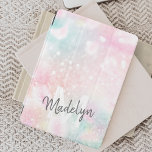 Protection iPad Mini Parties scintillant rose Joli Motif Bokeh<br><div class="desc">Personnalisez facilement ce joli motif de parties scintillant de livre rose avec votre nom et/ou monogramme personnalisés.</div>