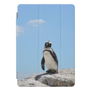 Protection iPad Pro Cover Pingouin bleu ciel unique