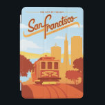 Protection iPad Mini San Francisco, CA - La ville près de la baie<br><div class="desc">Anderson Design Group est une société d'illustration et de conception de pointe située à Nashville,  au Tennessee. Founder Joel Anderson Directives Team of talented artists to create original poster art that looks like classic vintage publicité prints from the 1920s to the 1960s.</div>