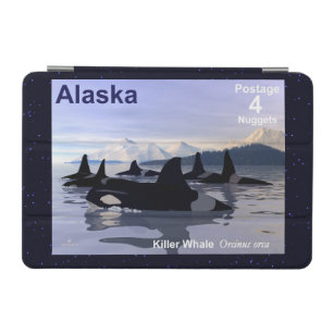 Protection iPad Mini Timbre des baleines tueuses de l'Alaska