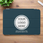Protection iPad Mini Votre logo ici l Professional Navy Blue Corporate<br><div class="desc">Présentez une touche de professionnalisme à vos accessoires technologiques grâce à notre "Your Logo Here" Professional Navy Blue Corporate iPad Mini Cover - un accessoire raffiné et de marque conçu pour protéger et représenter votre entreprise dans le style. La couleur bleu marine, profonde et sophistiquée, sert de toile de fond...</div>