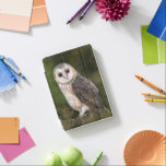 Protection iPad Mini Western Barn Owl<br><div class="desc">Chouette de l'Ouest - Migned Aquarelle Peinture Art Belle Forêt Oiseau</div>