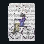Protection iPad Mini Zèbre À Vélo<br><div class="desc">Transports et voyages</div>