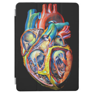 Protection iPad Air anatomie de la biologie cardiaque humaine Art abst