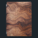Protection iPad Pro Bois en mouvement Motif Rustique Classé Masculine<br><div class="desc">Ce design apporte un aspect rustique à un élégant morceau lisse de natures en bois.</div>