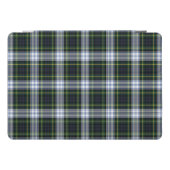 Protection iPad Pro Cover Clan Plaid Gordon Vert Blanc Rustique Tartan (Horizontal)