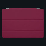 Protection iPad Pro Cover Couleur tendance - Bourgogne foncée - Couvercle iP<br><div class="desc">Couverture intelligente iPad pour vin rouge foncé et de couleur foncé moderne et élégant de notre collection tendance de couleurs de Noël rose". Élégant bordeaux foncé,  non seulement pour Noël.</div>