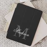 Protection iPad Pro Cover Créer Votre Nom Personnalisé Monogramme Calligraph<br><div class="desc">Créez votre propre capot iPad Air personnalisé avec votre nom personnalisé et votre monogramme. Pour modifier ce modèle de conception, il suffit de modifier les champs de texte comme indiqué ci-dessus. Vous pouvez facilement ajouter du texte ou des images, customiser des polices et des couleurs. Offrez-vous un cadeau parfait pour...</div>