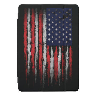 Protection iPad Pro Cover Drapeau Grunge U.S.A