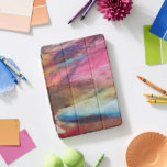 Protection iPad Pro Cover Expression Fuchsia<br><div class="desc">Fuchsia Expression I de Gabriela Villarreal. Une variété de couleurs,  principalement roses,  se fondent pour créer ce design doux.</div>