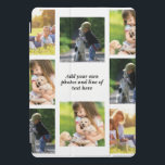 Protection iPad Pro Cover Faites votre propre collage photo et texte<br><div class="desc">Faites votre propre collage photo et texte</div>