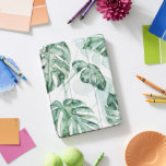 Protection iPad Pro Cover Feuille fendue de paume tropicale<br><div class="desc">" Dédoublez la feuille II" par grâce Popp. Comporte une palette amortie de verdure tropicale.</div>