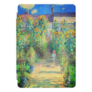 Protection iPad Pro Cover Jardin aux fleurs de Monet