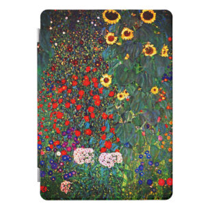 Protection iPad Pro Cover Jardin aux fleurs Gustav Klimt