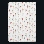 Protection iPad Pro Cover Motif Fleur sauvage de ressort d'aquarelle<br><div class="desc">Motif  iPad Pro Watercolor Fleur sauvage</div>