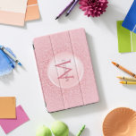 Protection iPad Pro Cover Rose Gold Parties scintillant Modèle élégant Monog<br><div class="desc">Rose Gold Parties scintillant Modèle élégant Fille tendance Monogramme Élégant Moderne iPad Smart Couverture.</div>