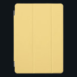 Protection iPad Pro Cover Solid sunlight pastel yellow<br><div class="desc">Solid sunlight pastel yellow design.</div>