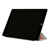 Protection iPad Pro Cover Visage fantastique Abstrait Artsy Big Eyes Neon ro (Plié)