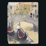 Protection iPad Pro Destinations | Venice Plein Air Gondola Ride<br><div class="desc">Une belle esquisse de voie navigable vénitienne par le talentueux Samuel Dixon. Cette oeuvre d'art spectaculaire vous est apportée par World Art Group, qui se trouve dans le magasin Best Art Collection ici même sur Zazzle. Avec des touches d'aquarelle Dixon a pu donner vie à cette scène vénitienne remarquable. Regardez...</div>