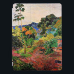 Protection iPad Pro Gauguin - Paysage Martinique<br><div class="desc">La peinture populaire de Paul Gauguin,  Paysage Martinique.</div>