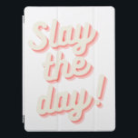 Protection iPad Pro Jour drôle Boss Babe Entrepreneur<br><div class="desc">Jetez la journée et rappelez-vous vos objectifs et votre esprit avec ce produit bien conçu pour les bébés patrons,  les patrons de fille et les entrepreneurs! Couverture iPad amusante avec le slogan "Slay the Day" pour vous garder motivé et concentré. Un grand cadeau pour les filles et les entrepreneurs.</div>