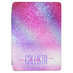Protection iPad Air Majestic rose violet Nebula Galaxy Parties scintil