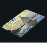 Protection iPad Pro Monet - Voilier au Petit Gennevilliers<br><div class="desc">Claude Monet peinture,  Voilier au Petit Gennevilliers</div>
