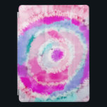 Protection iPad Pro Peinture à tarte blanche rose Fille moderne Abstra<br><div class="desc">Cette oeuvre d'art abstraite et moderne est parfaite pour un hipster branché. Il est décoré d'un motif de couleur cravate rose, bleu, violet et blanc, d'un style artistique, moderne et girly peint à la main. C'est bohème, cool et unique ! ***REMARQUE IMPORTANTE DE CONCEPTION : Pour toute demande de conception...</div>