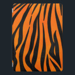 Protection iPad Pro Poster de animal de Sauvage Orange Black Tiger<br><div class="desc">Ce motif branché et branché est parfait pour les stylistes de mode. Il présente une empreinte classique de bandes de tigres noirs et orange vif avec une touche moderne. C'est cool, amusant et amusant ! ***CONCEPTION IMPORTANTE NOTE : Pour toute demande de conception personnalisée, telle que les demandes de produit...</div>