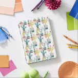 Protection iPad Pro Taco à propos d'amour | Motif Cactus<br><div class="desc">Profitez de ce design de lama créatif frais sur un produit ou une pièce d'art peint pour améliorer et ajouter au monde autour de vous. Artiste : Grace Popp</div>