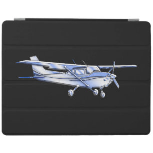 Protection iPad Silhouette de Cessna classique de l'aéronef volant