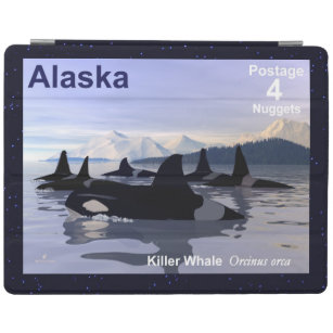 Protection iPad Timbre des baleines tueuses de l'Alaska