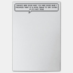 Protection positive de post-it