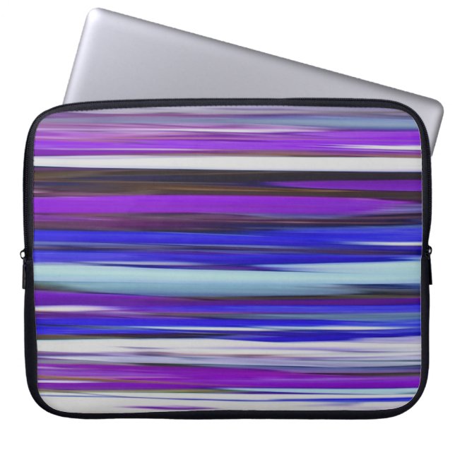 Protection Pour Ordinateur Portable Abstrait #2 : Flou ultraviolet (Devant)