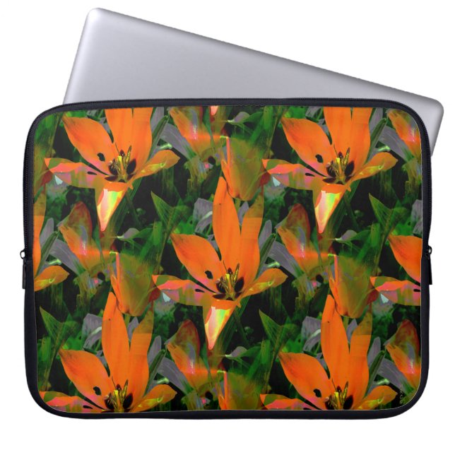 Protection Pour Ordinateur Portable Aimer les tulipes... (Devant)