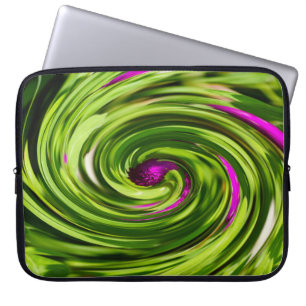 Protection Pour Ordinateur Portable Allium Abstrait