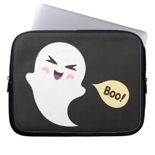 Protection Pour Ordinateur Portable Amusant mignon fantôme de dessin animé kawaii di