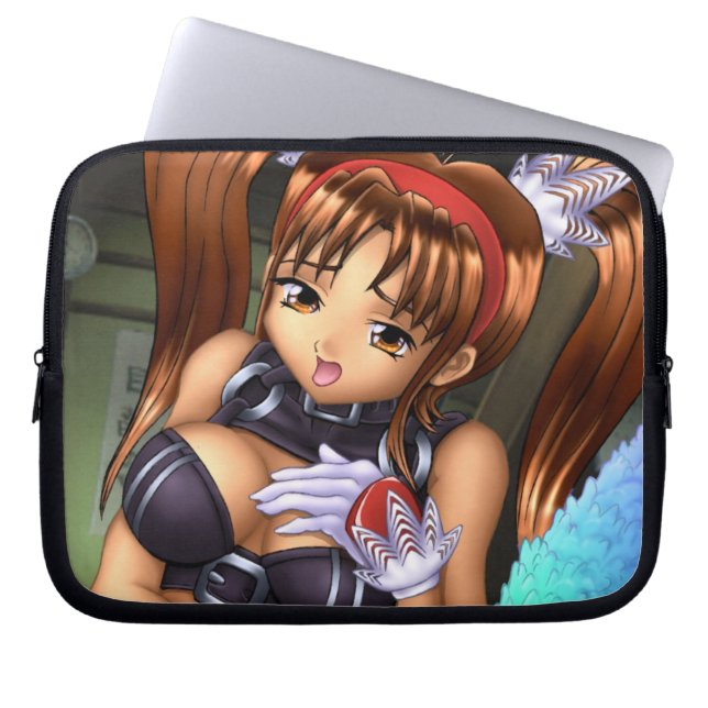 Protection Pour Ordinateur Portable Anime Girl - Miel (Devant)