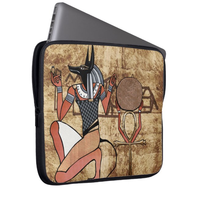 Protection Pour Ordinateur Portable Anubis The Guardian Egyptian (Devant droit)