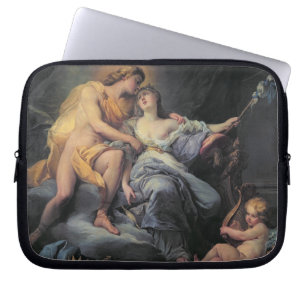 Protection Pour Ordinateur Portable Apollo caressant la nymphe Leucothea (huile sur le