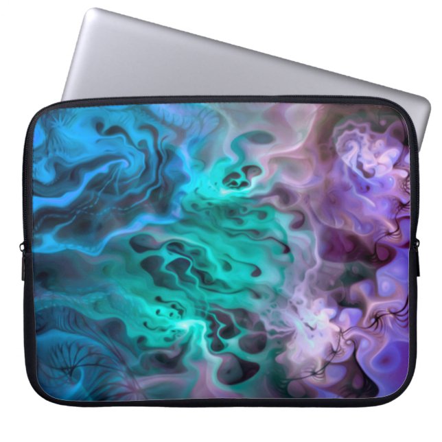 Protection Pour Ordinateur Portable Apophyse Abstraite Fractale I (Devant)