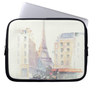 Protection Pour Ordinateur Portable Aquarelle de Tour Eiffel Paris